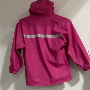 The Black Dog Pink Kids Raincoat